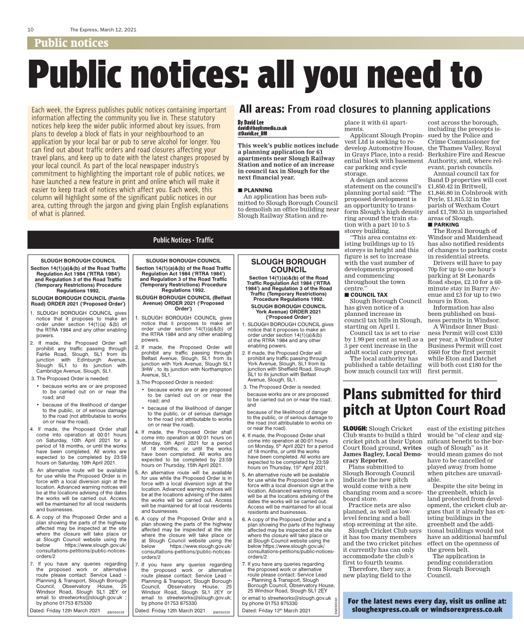 Public Notices Public Notices: All You Need To