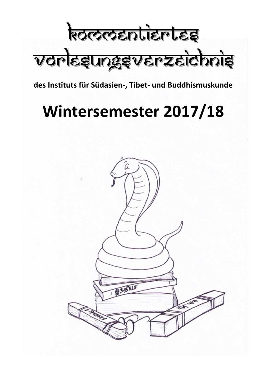 Wintersemester 2017/18