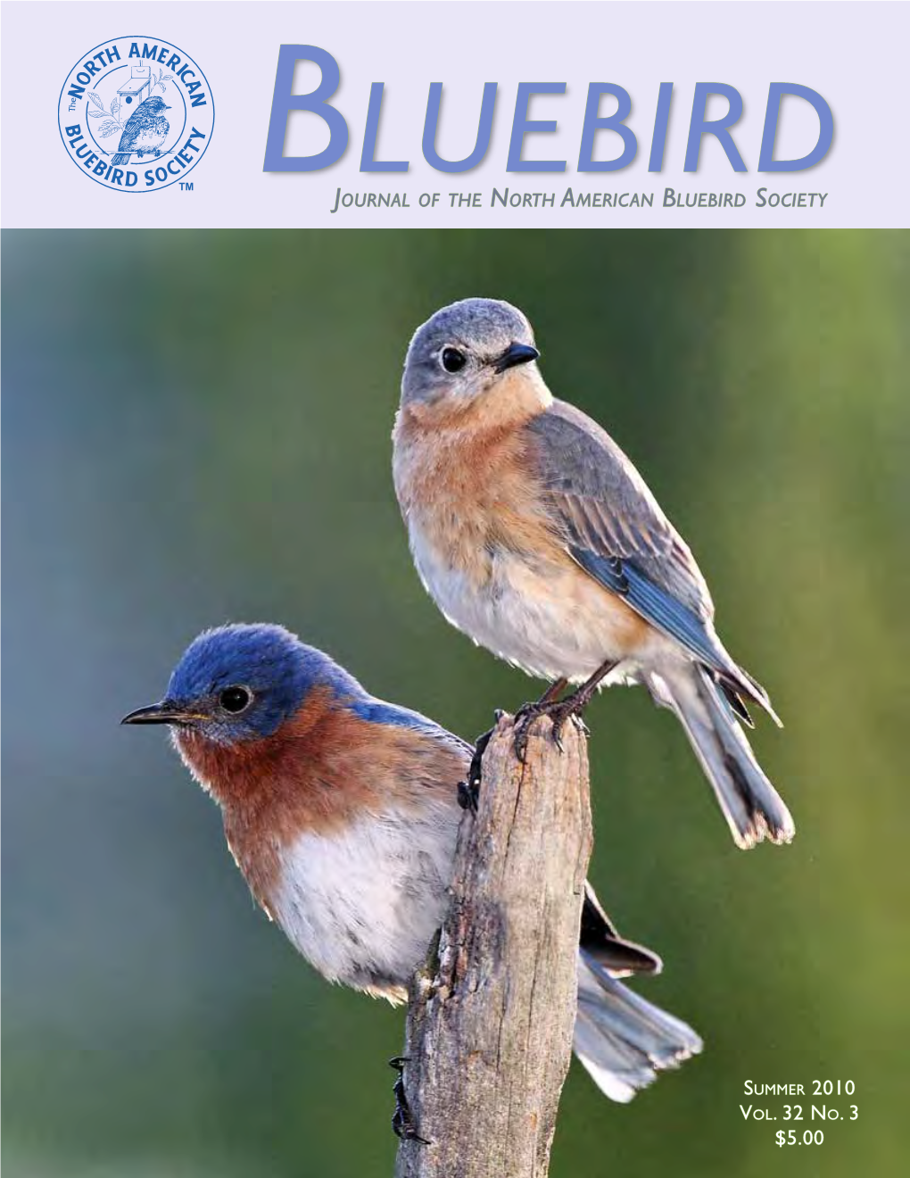 Journal of the North American Bluebird Society