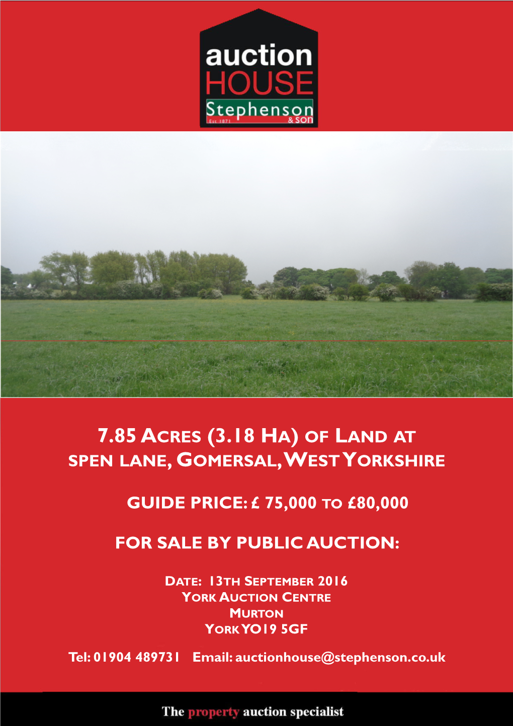 7.85 Acres (3.18 Ha) of Land At