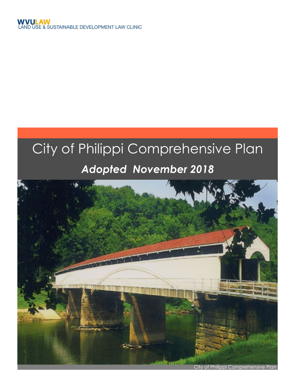 City of Philippi Comprehensive Plan Adopted November 2018