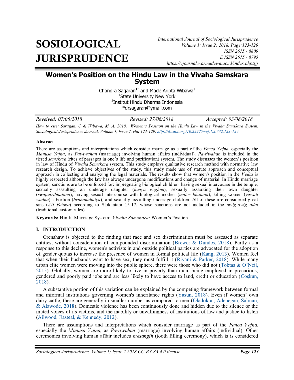 Sosiological Jurisprudence