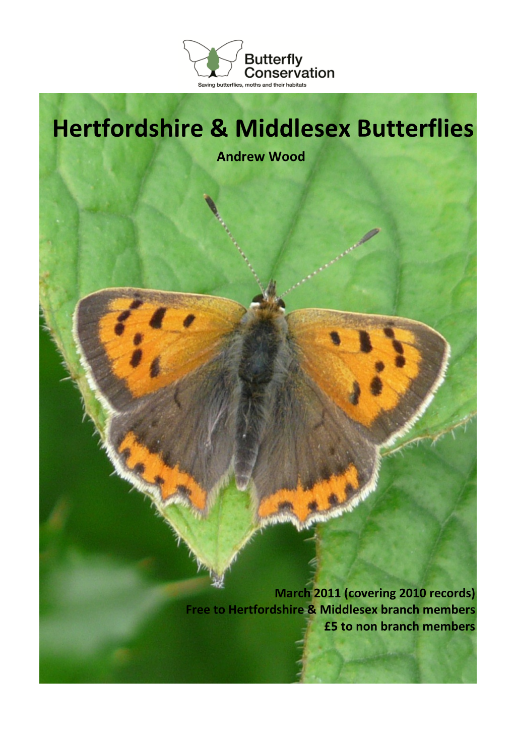 Hertfordshire & Middlesex Butterflies