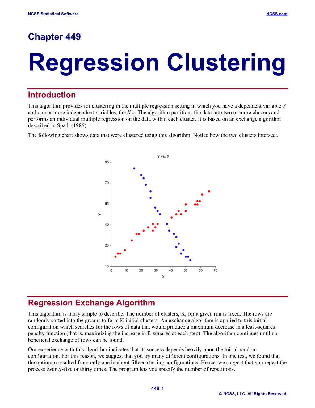 Regression Clustering