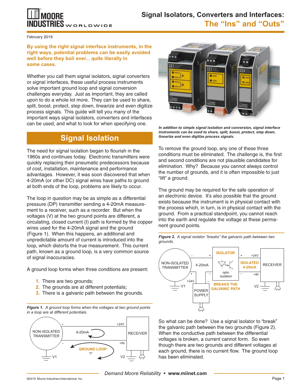 Signal Isolation