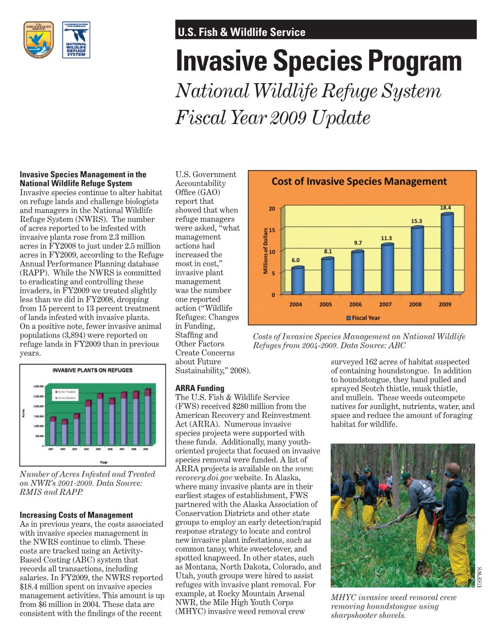 Invasive Species Program 2009