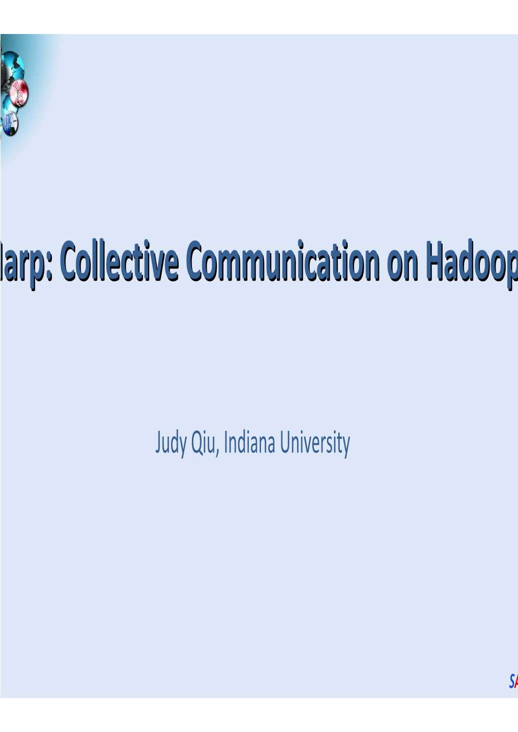 Harp: Collective Communication on Hadoop