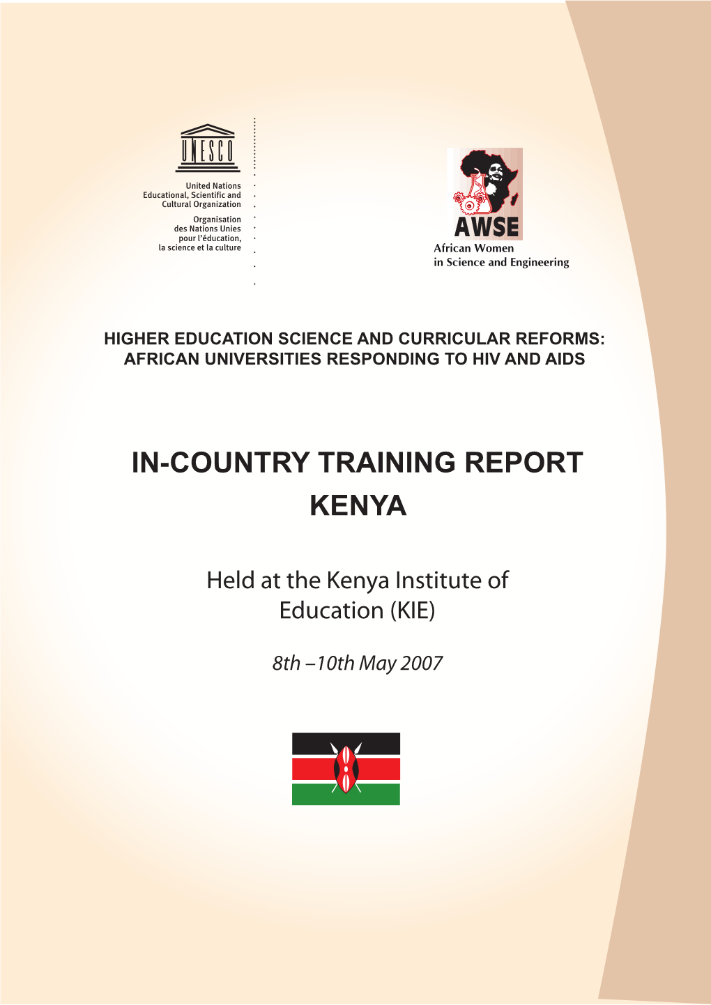 In-Country Training Report Kenya