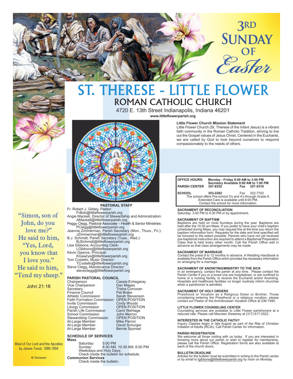 Weekly Bulletin for May 5, 2019