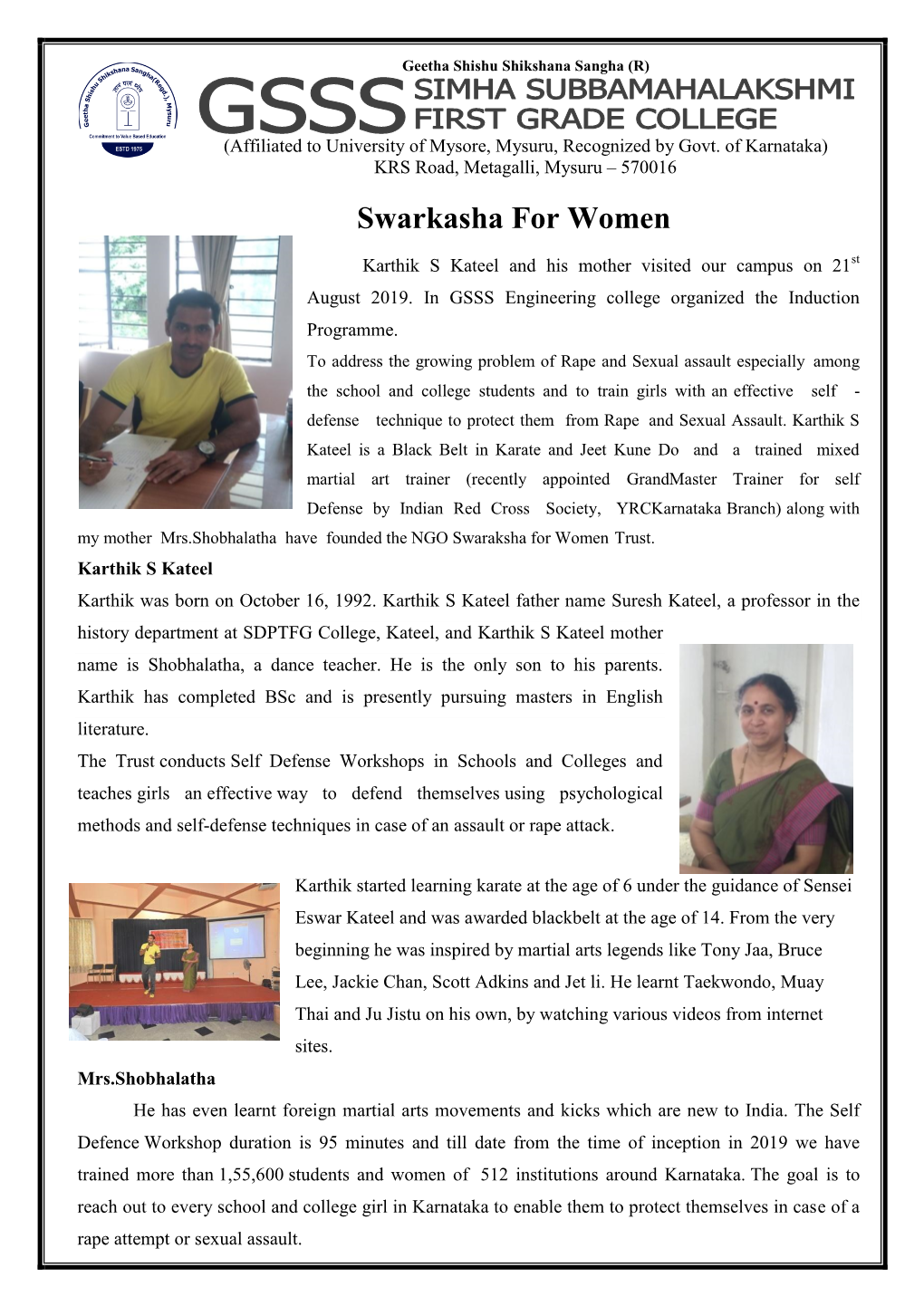 Swarkasha for Women