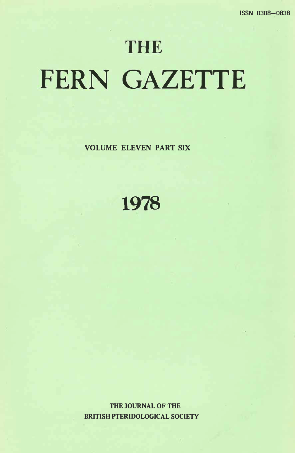 Fern Gazette