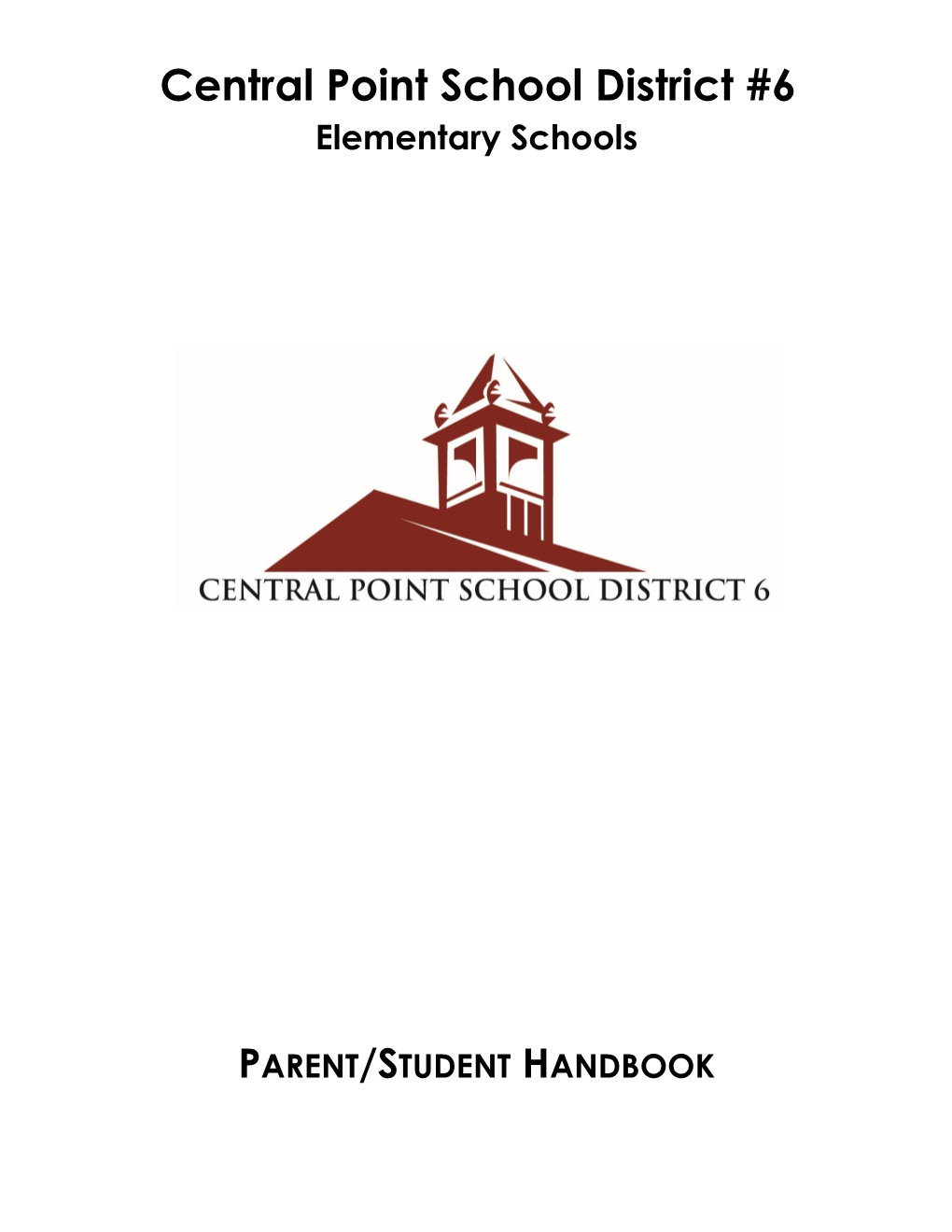 Elementary Student Handbook