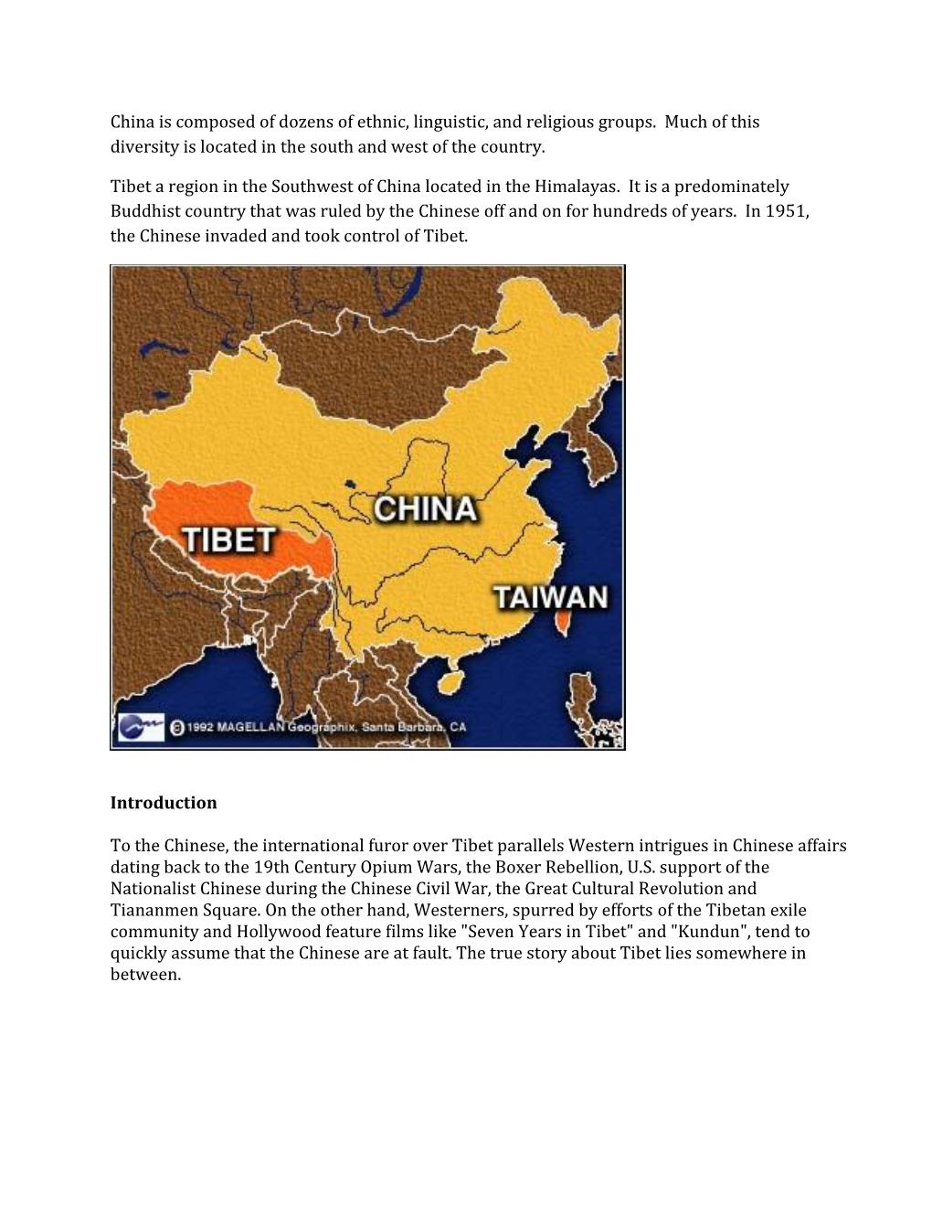 China Is Composed of Dozens of Ethnic, Linguistic, and Religious Groups