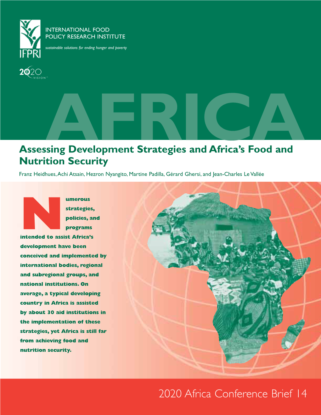 Assessing Development Strategies and Africa's Food and Nutrition Security