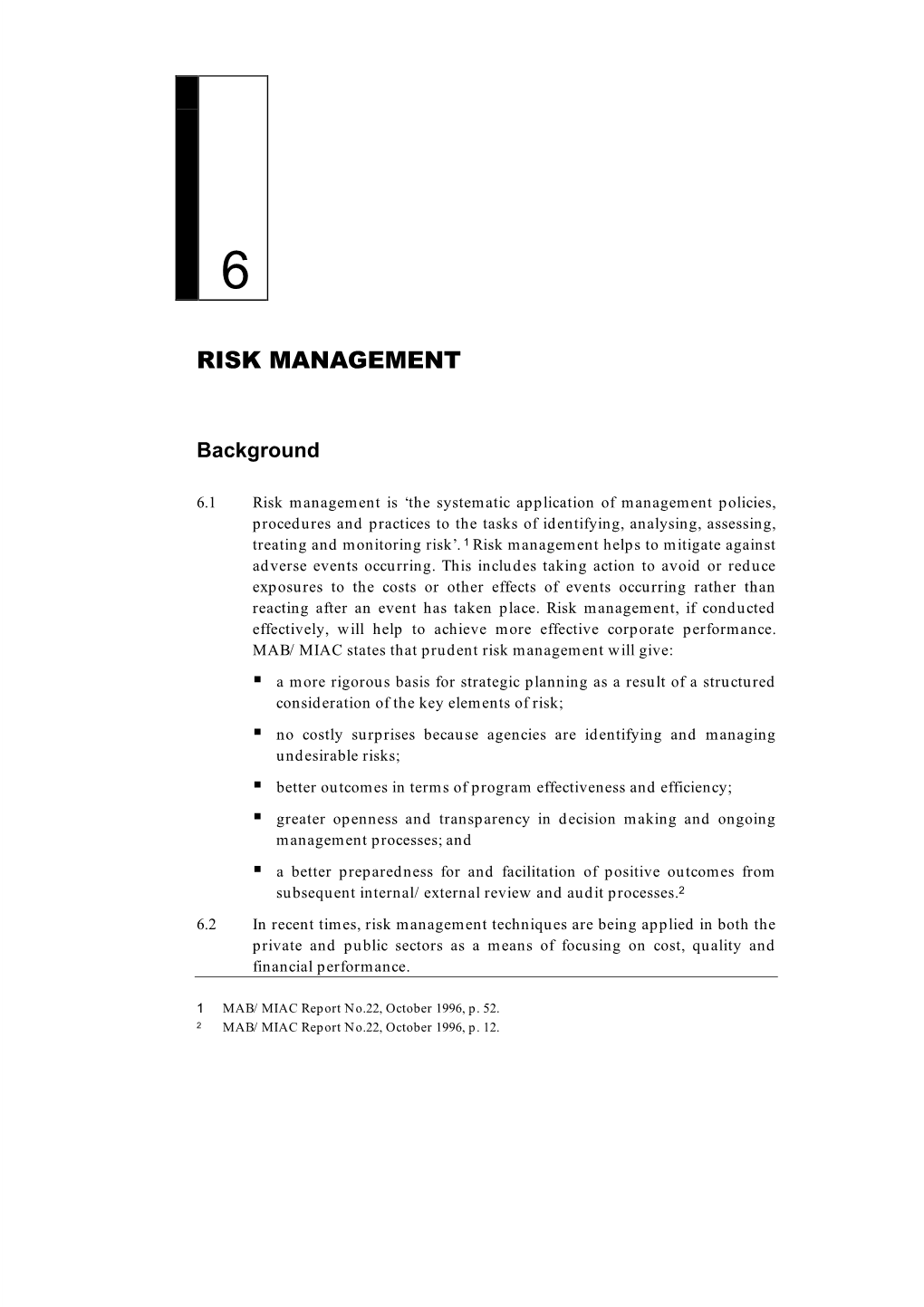 Risk Management