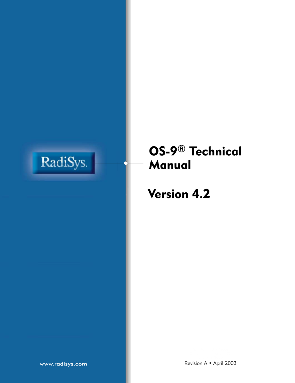 OS-9 Technical Manual 4 Contents