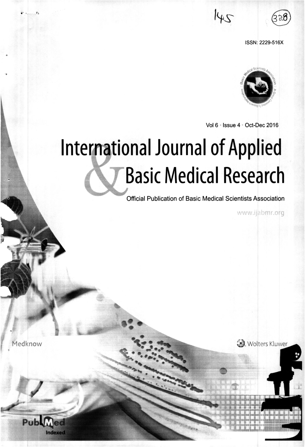 International Journal of Applied Basic Medical Research