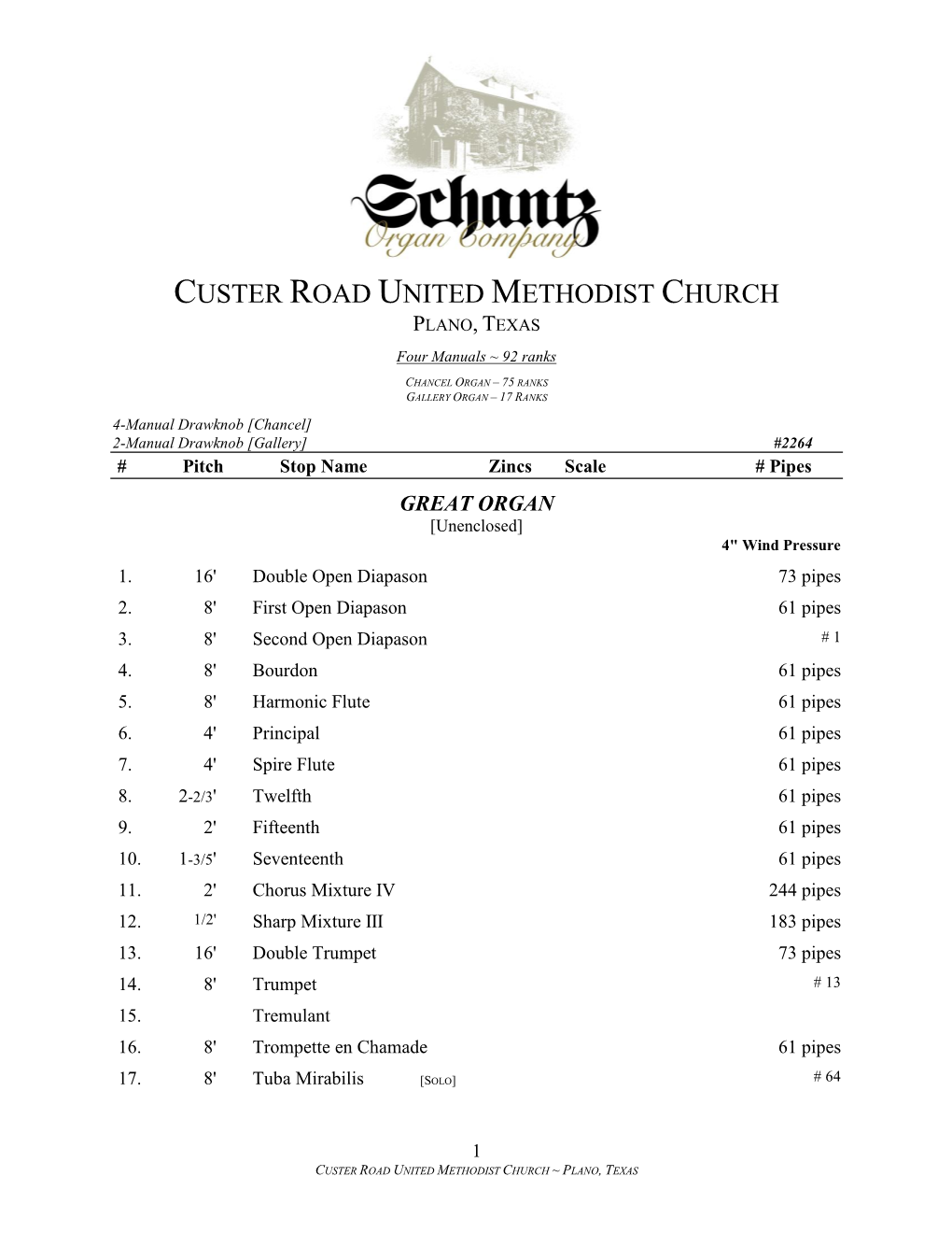 Custer Road United Methodist Church Plano, Texas