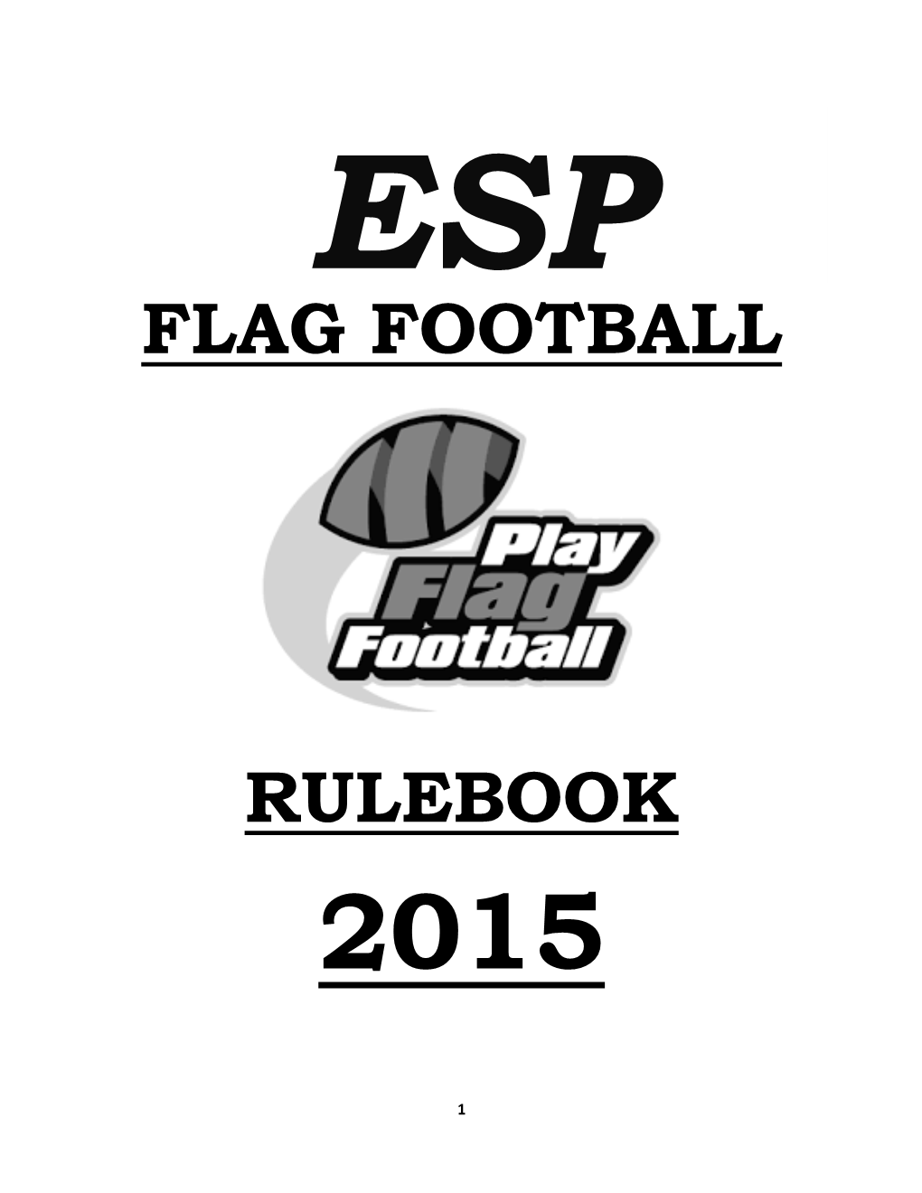 Flag Football Rulebook