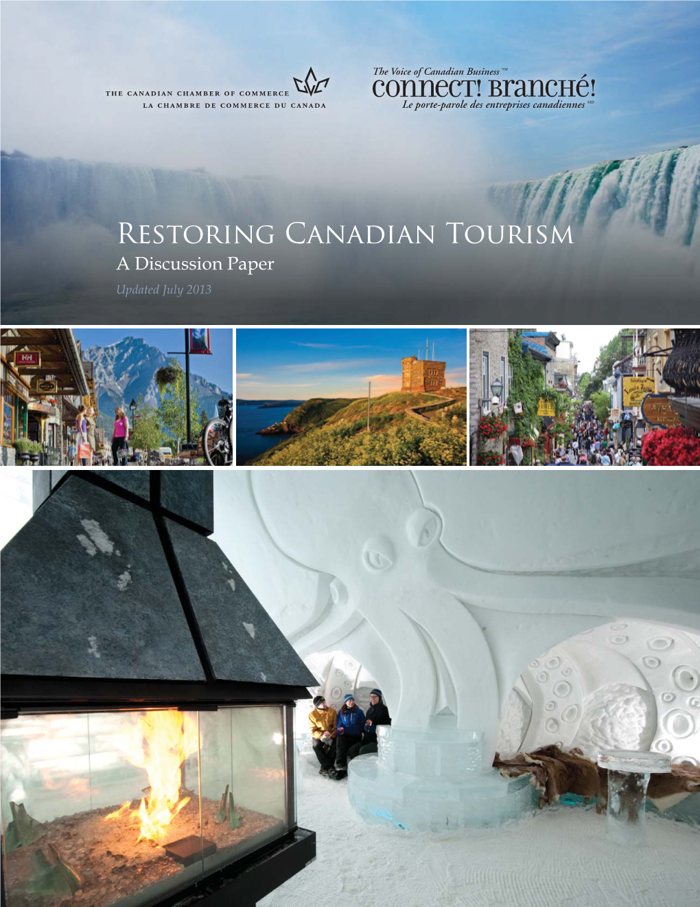 Restoring Canadian Tourism, a Discussion Paper