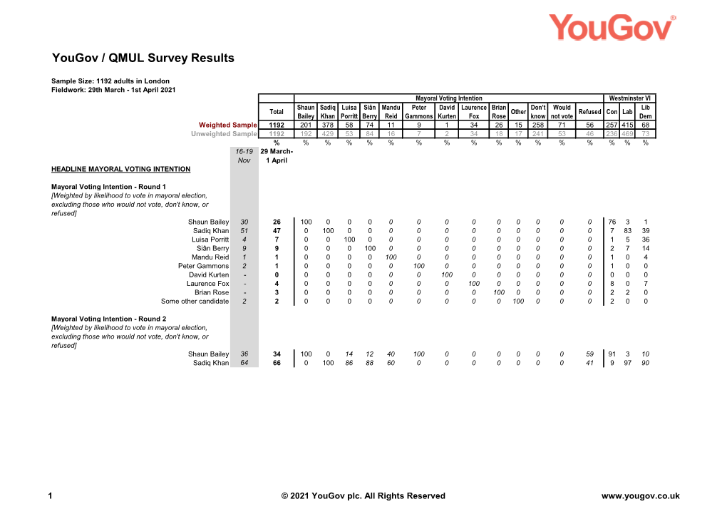 Survey Report