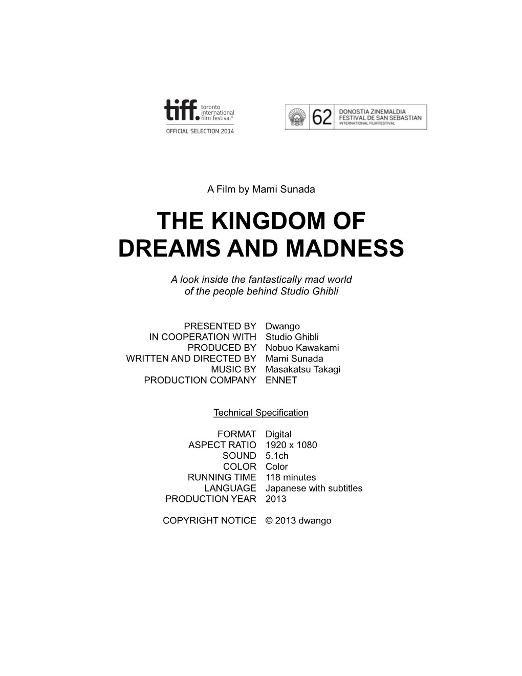 The Kingdom of Dreams and Madness