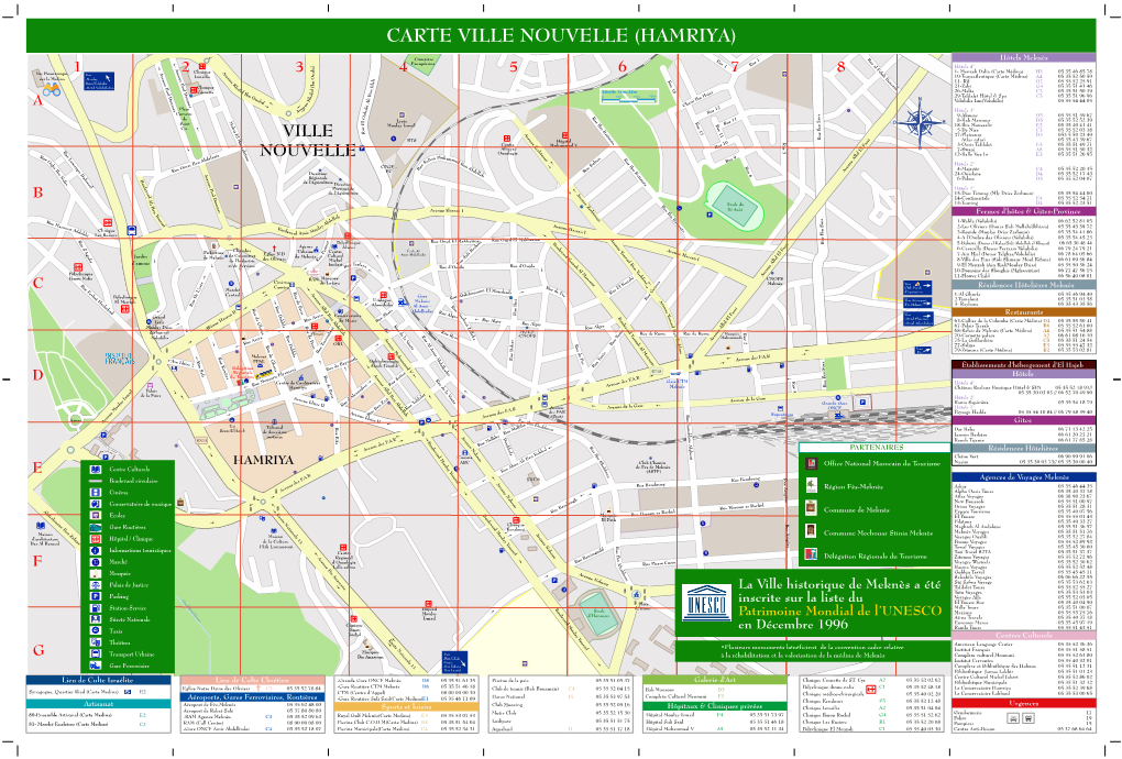 Carte Ville Nouvelle (Hamriya)