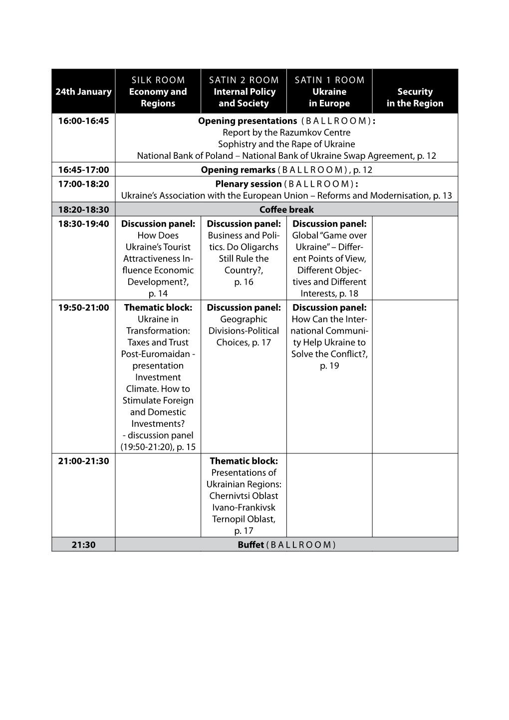 24Th January SILK ROOM Economy and Regions SATIN 2 ROOM