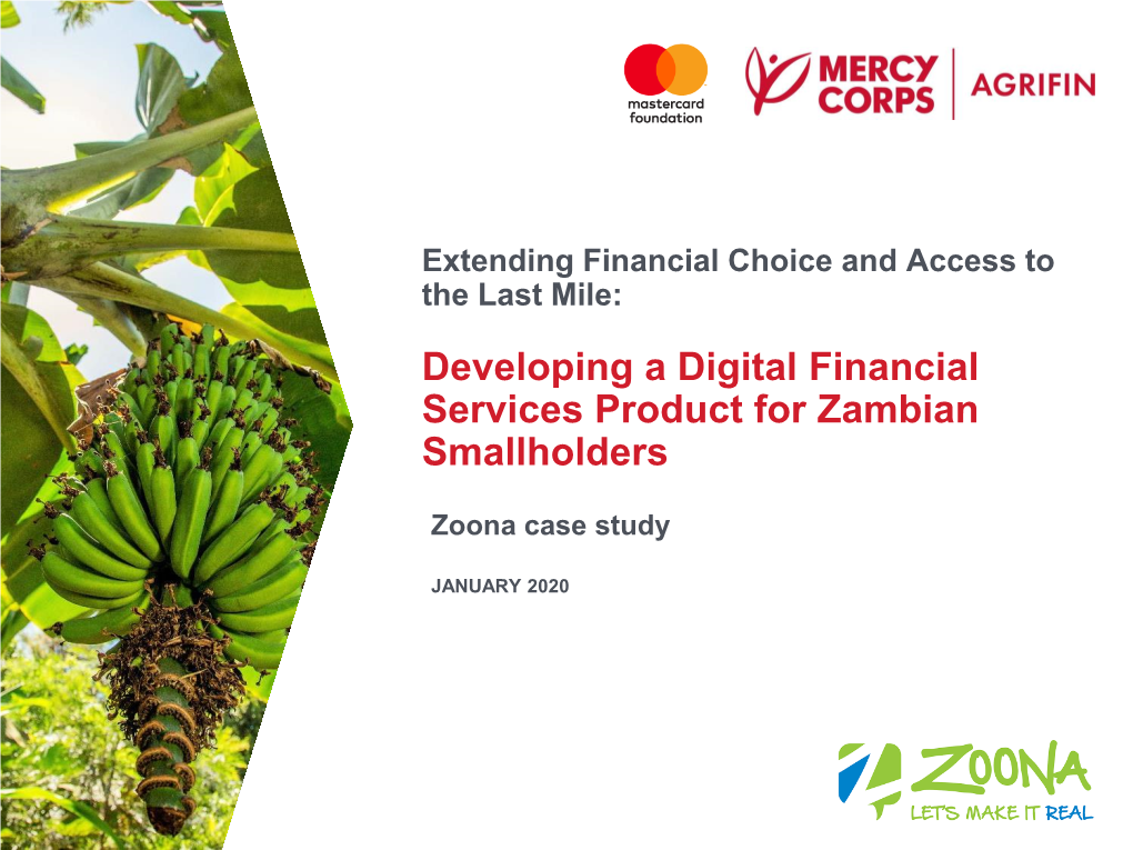 Zoona Case Study