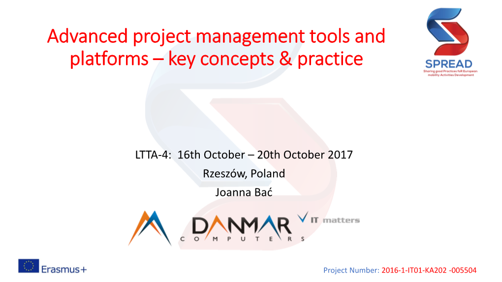 Advanced Project Management Tools and Platforms – Key Concepts & Practice
