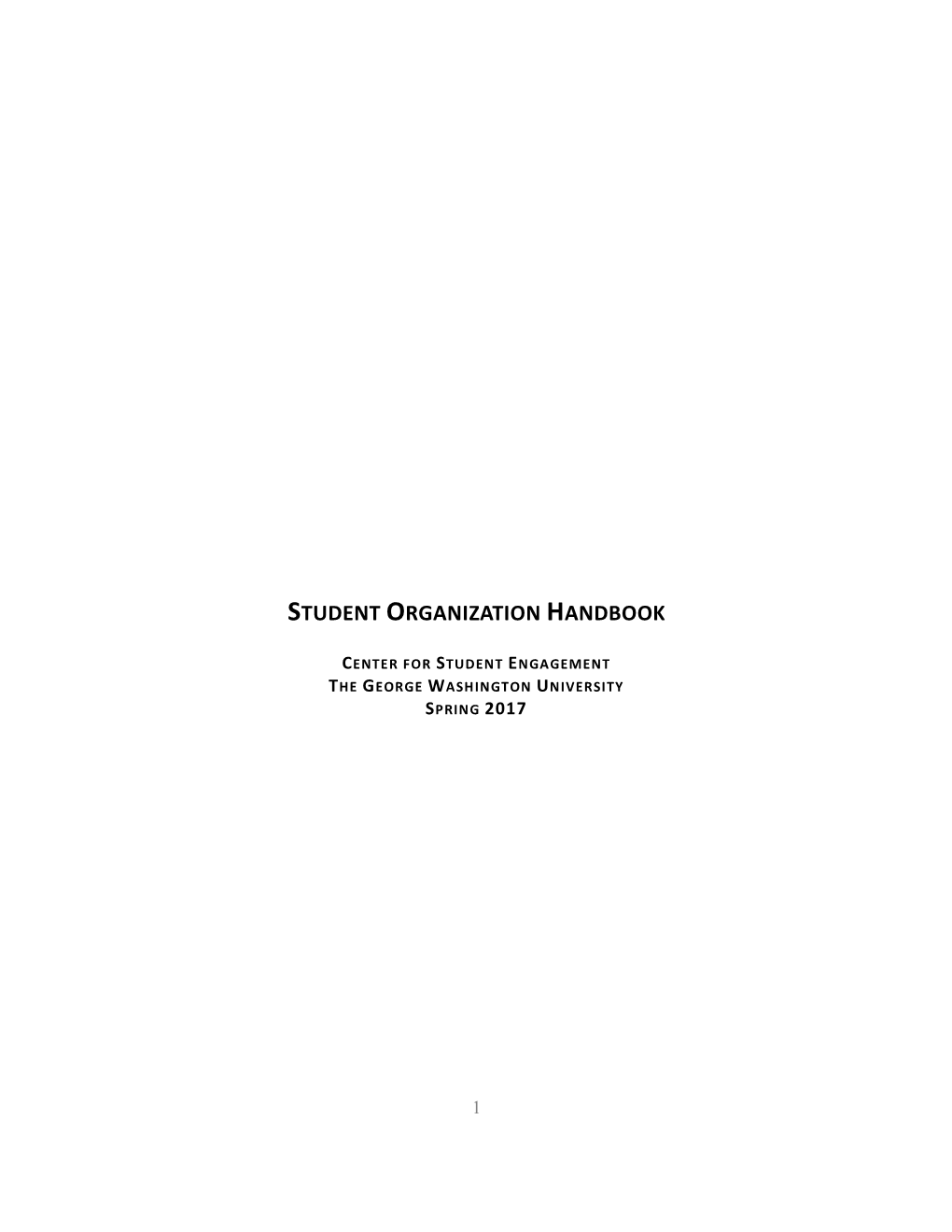 Student Organization Handbook (PDF)