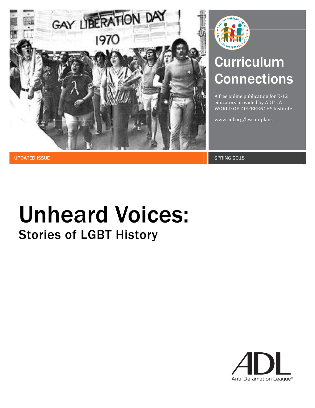 Unheard Voices: Stories of LGBT History
