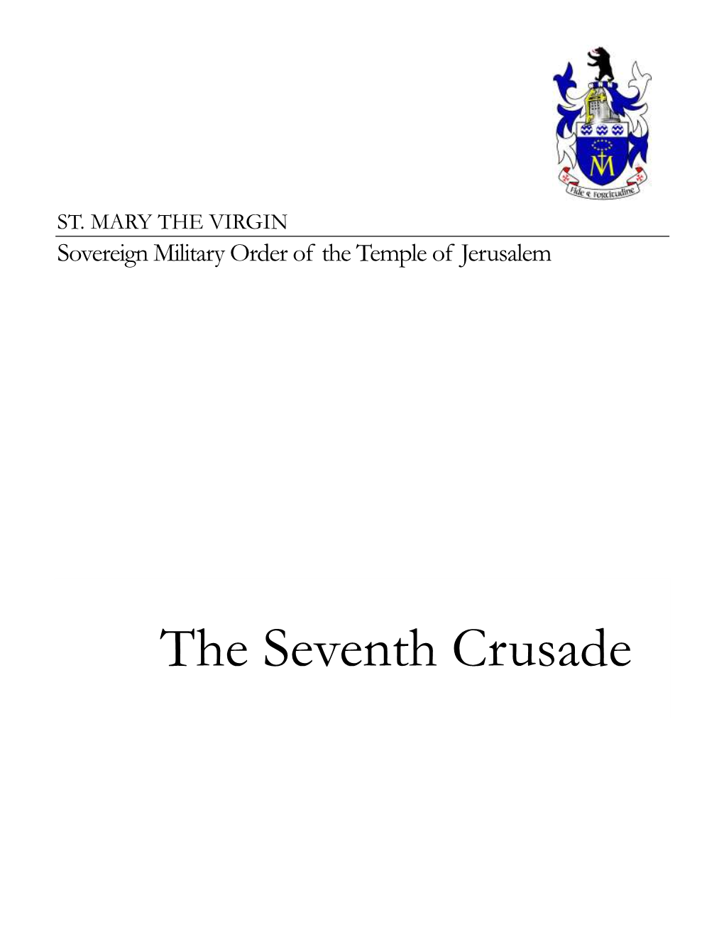 The Seventh Crusade ST