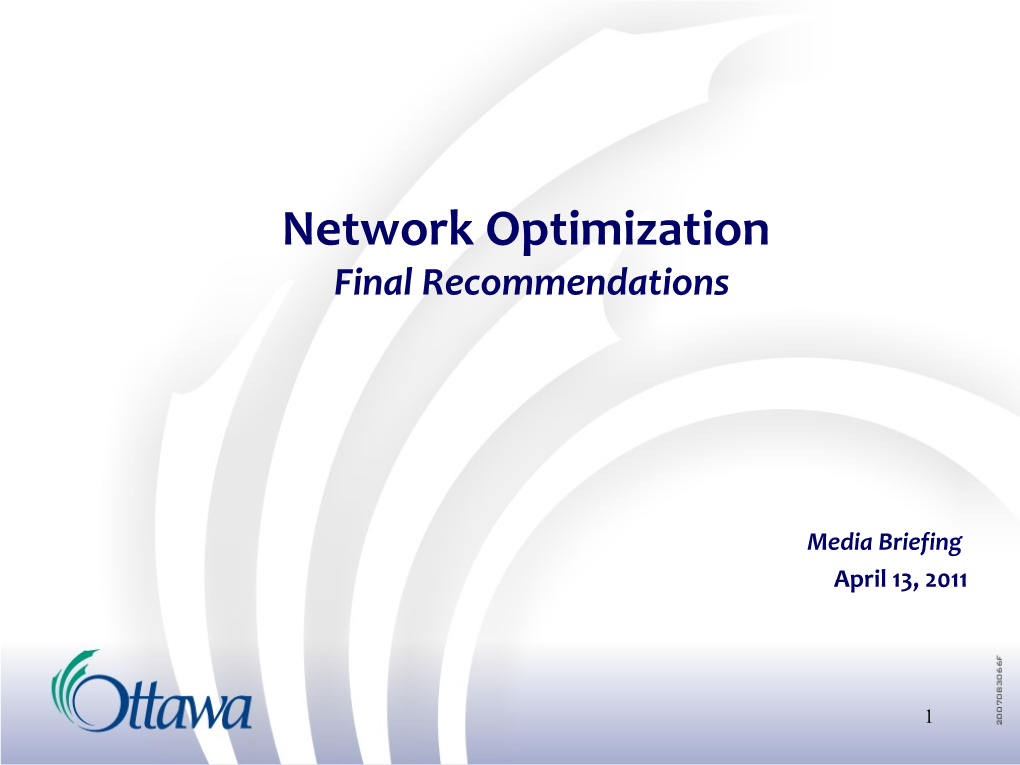 Transit Support Division 2009 Operational Plan