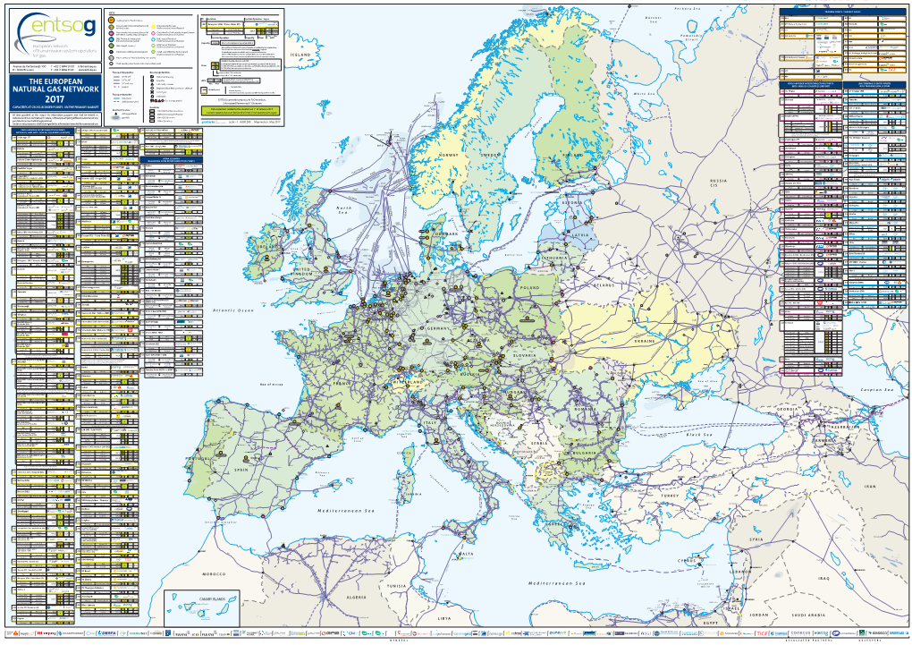 The European Natural Gas Network