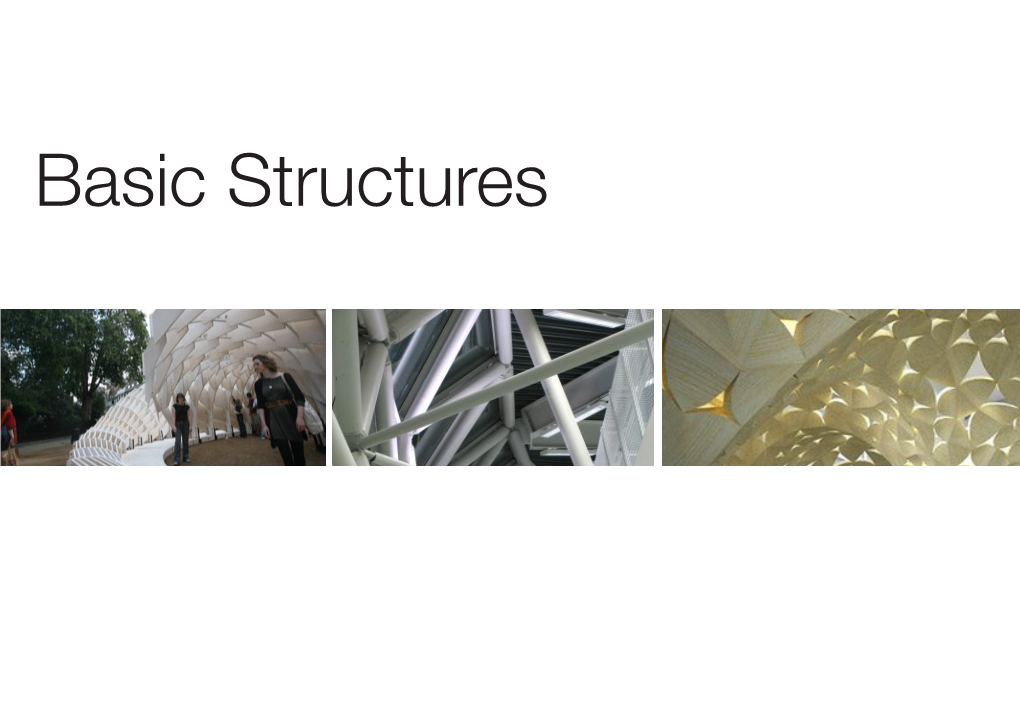 Basic Structures