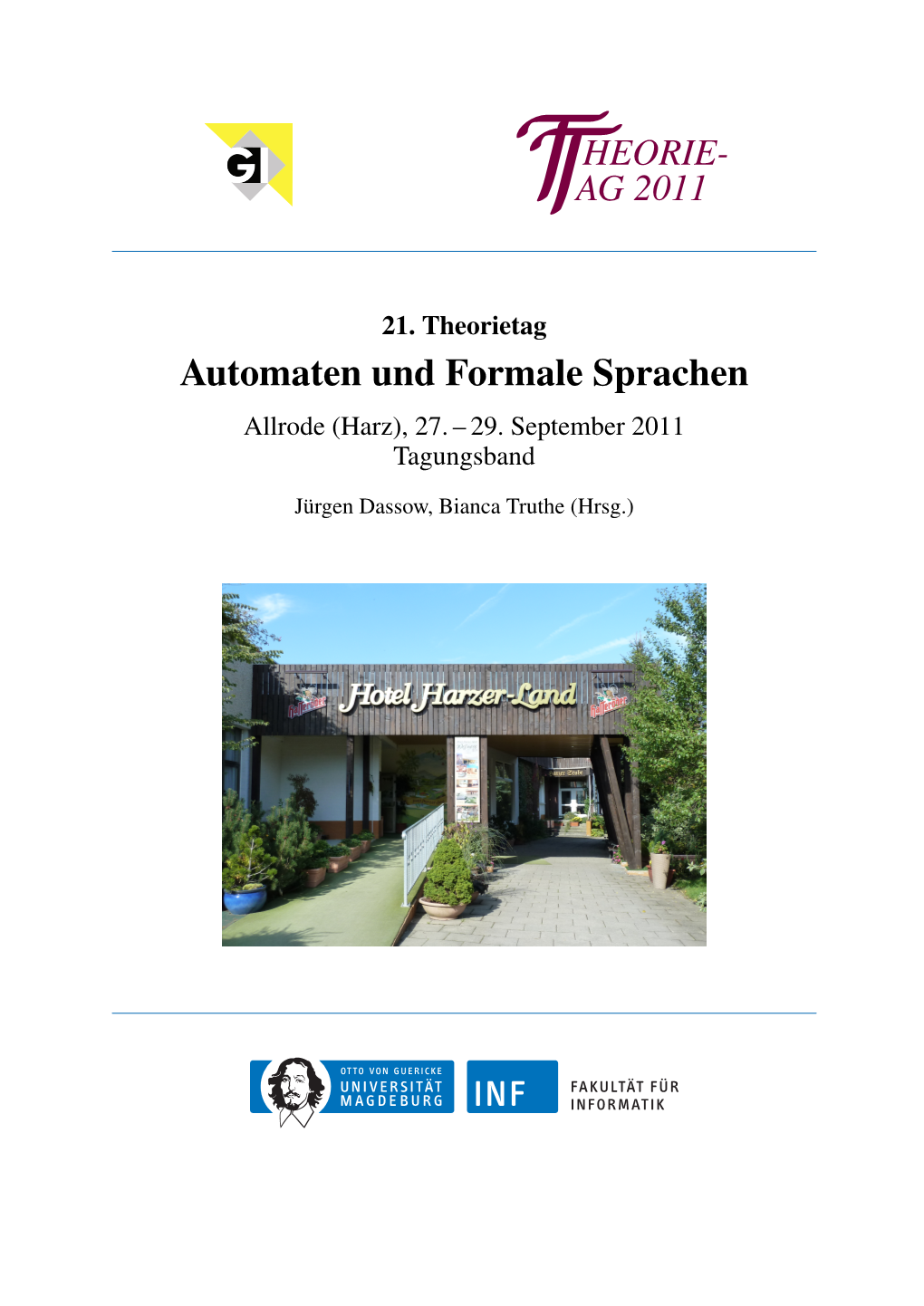 Automaten Und Formale Sprachen Allrode (Harz), 27