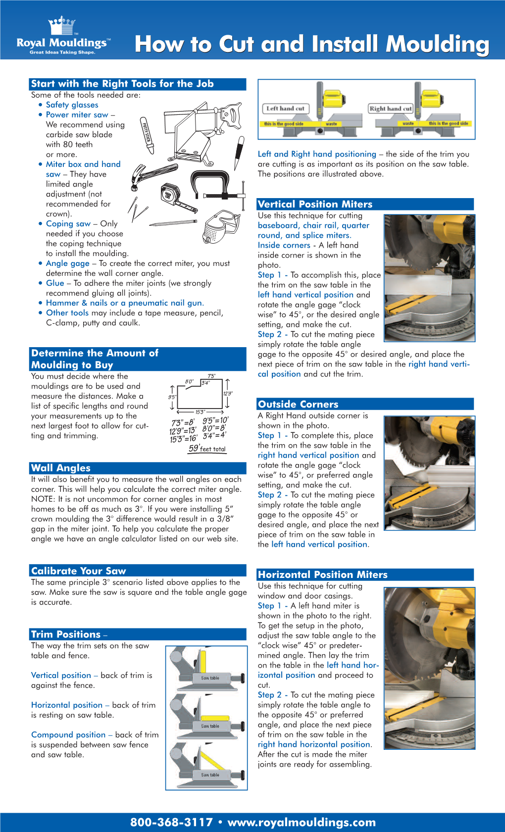 How to Cut and Install Moulding