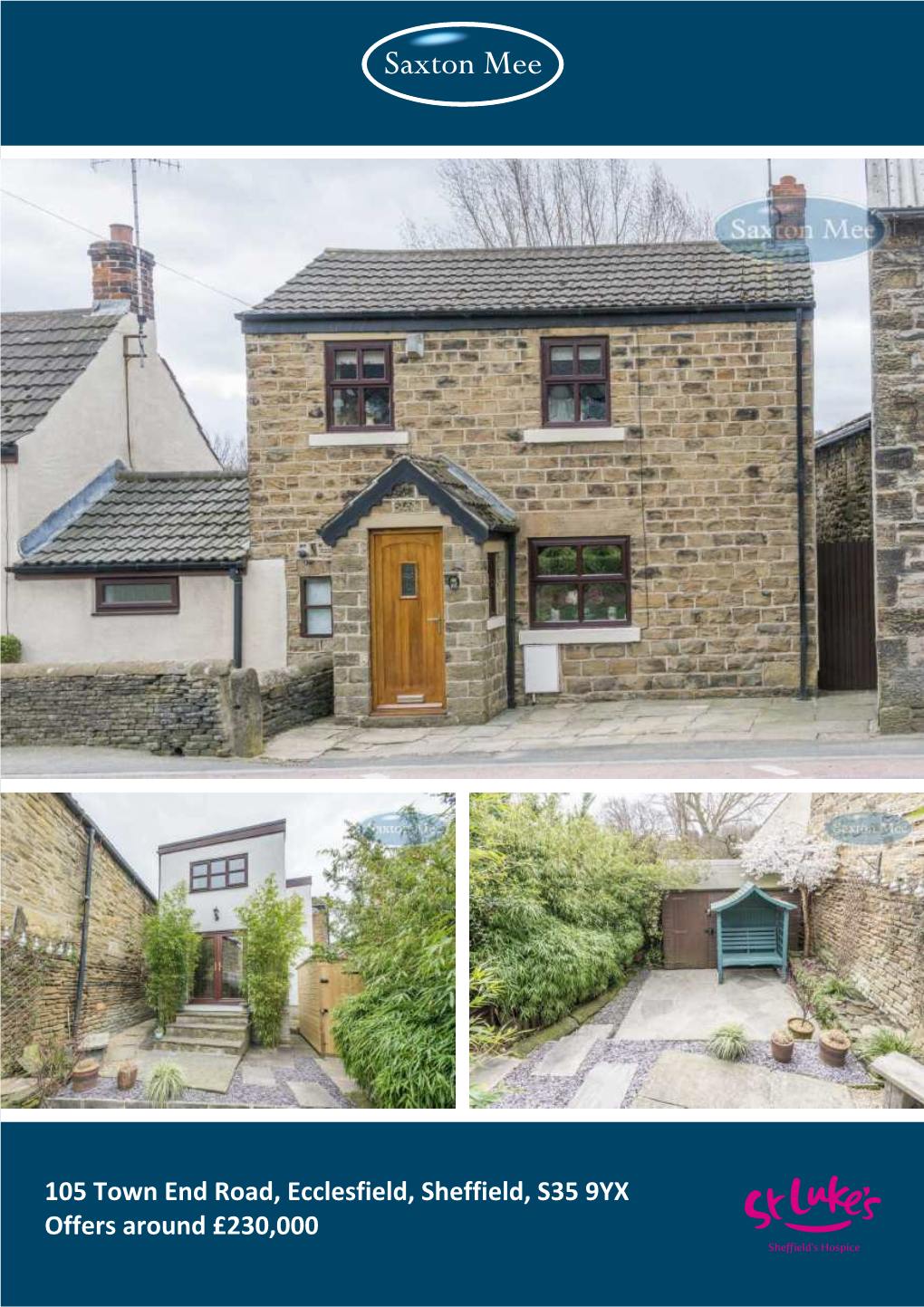 105 Town End Road, Ecclesfield, Sheffield, S35 9YX Offers Around £230,000 She Ield’S Hospice 105 Town End Road Ecclesfield Offers Around £230,000