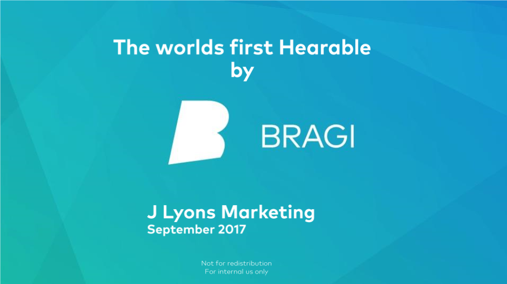 Bragi OS Bragi Updater 2.1 2.2 3.0