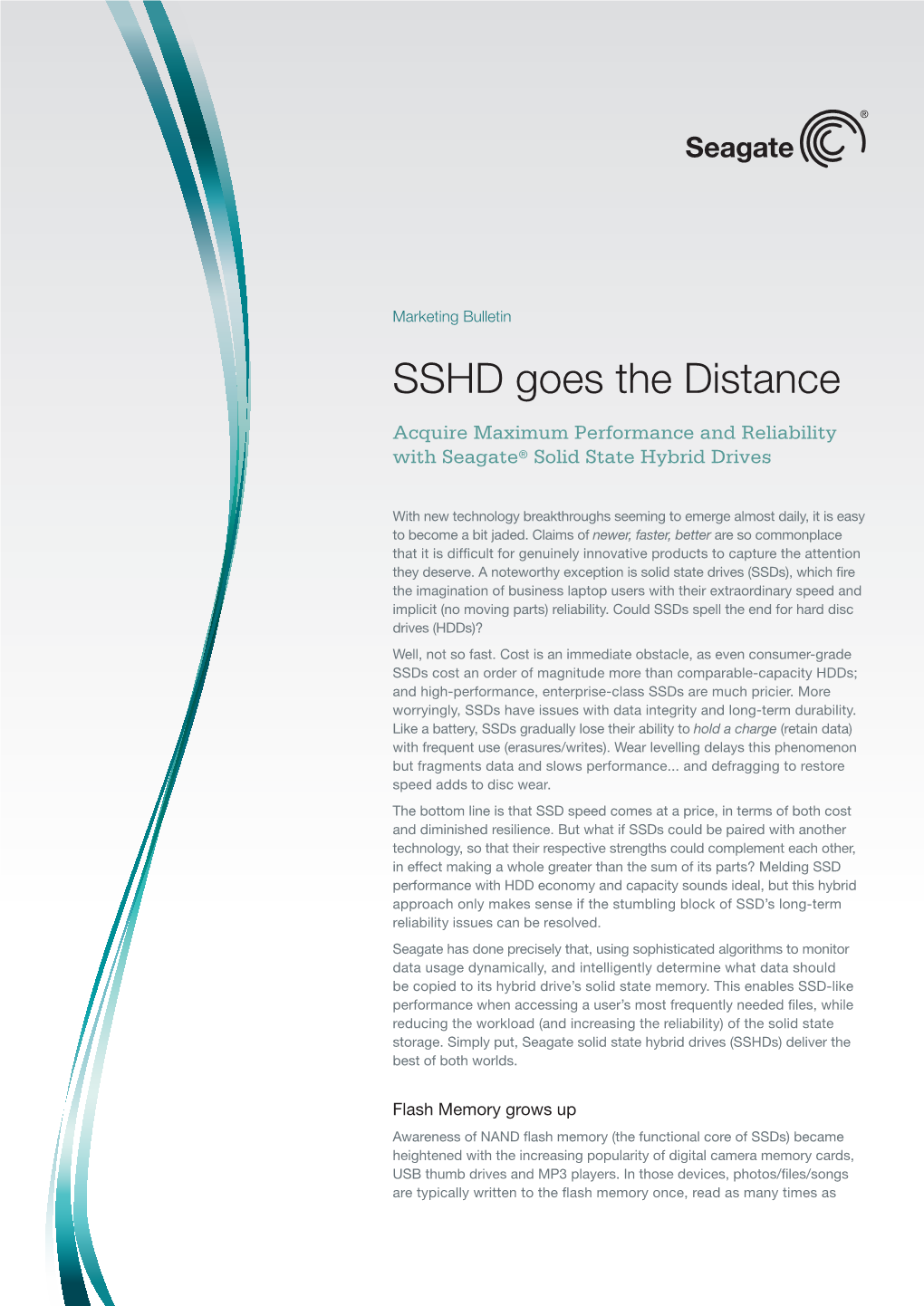 SSHD Goes the Distance