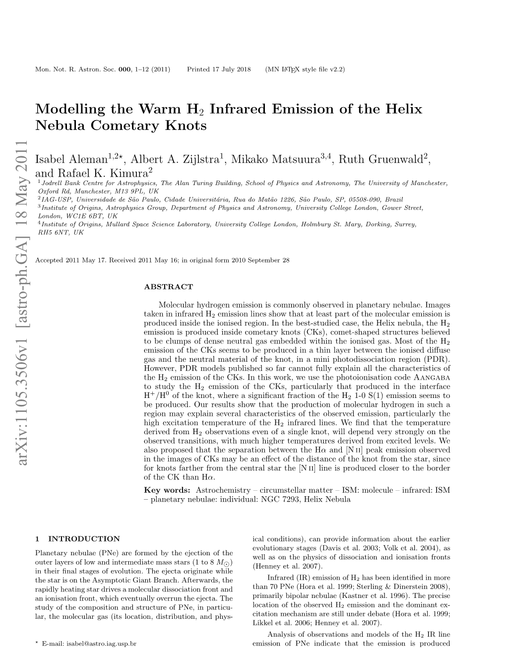 Modelling the Warm H2 Infrared Emission of the Helix Nebula