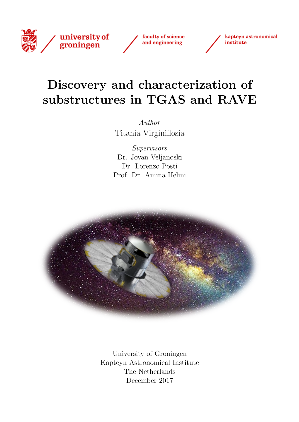 Discovery and Characterization of Substructures in TGAS and RAVE