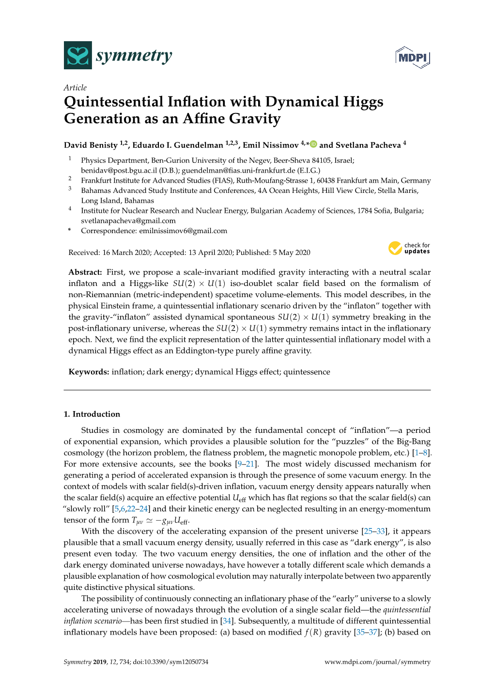 Quintessential Inflation with Dynamical Higgs