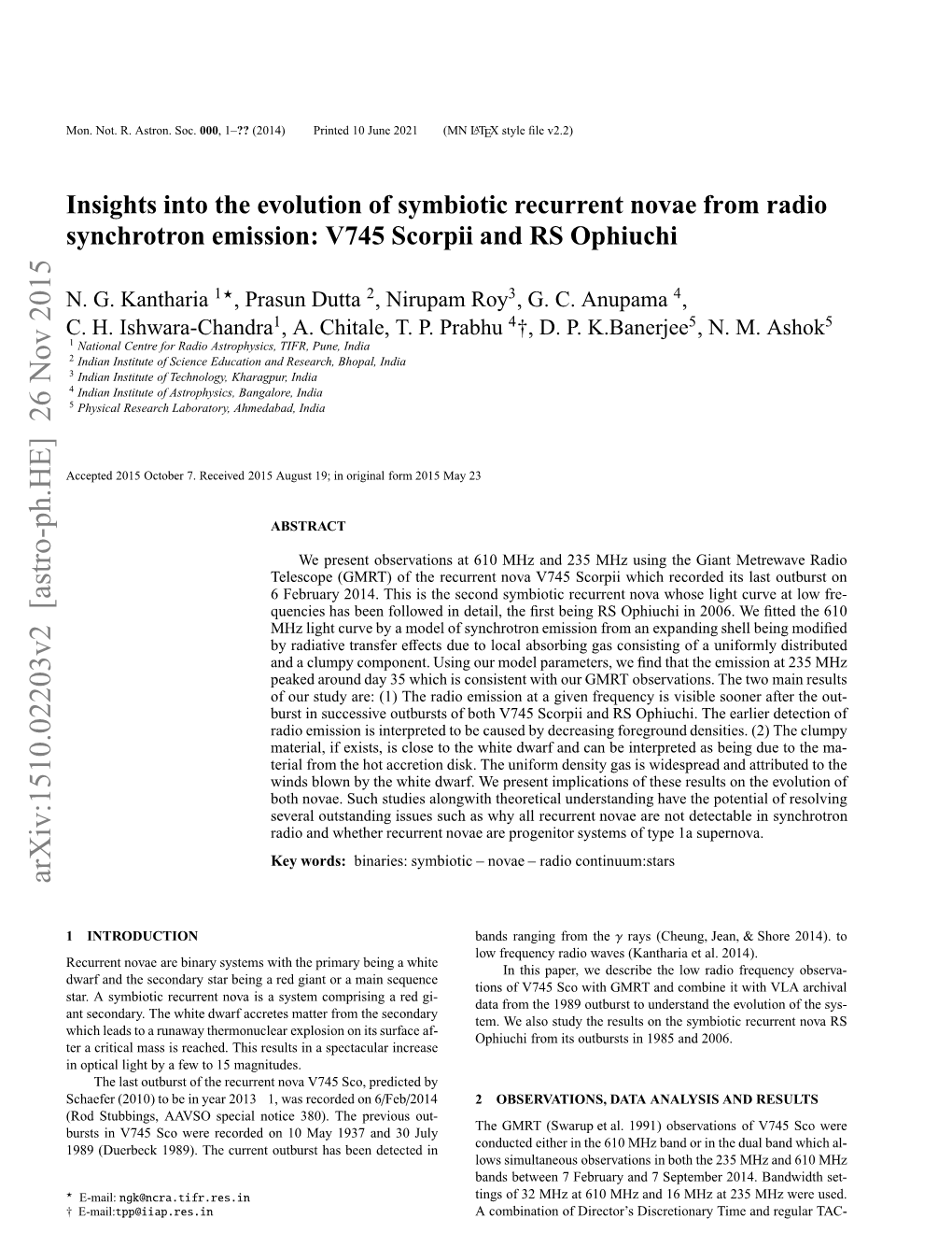 Insights Into the Evolution of Symbiotic Recurrent Novae from Radio