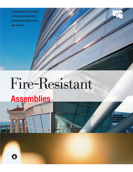 USG Fire-Resistant Assemblies Catalog (English)