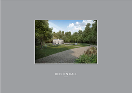 Debden Hall a Unique Opportunity to Acquire a Parcel of Historic Land with Planning Consent to Build a Substantial New House