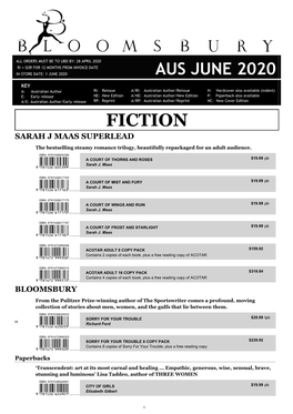 June 2020 Bloomsbury Subsheet