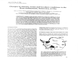 Changes in Climate, Ocean and Ice-Sheet Conditions in the Ross Embayment, Antarctica, at 6 Ka