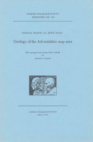 Geology of the Adventdalen Map Area